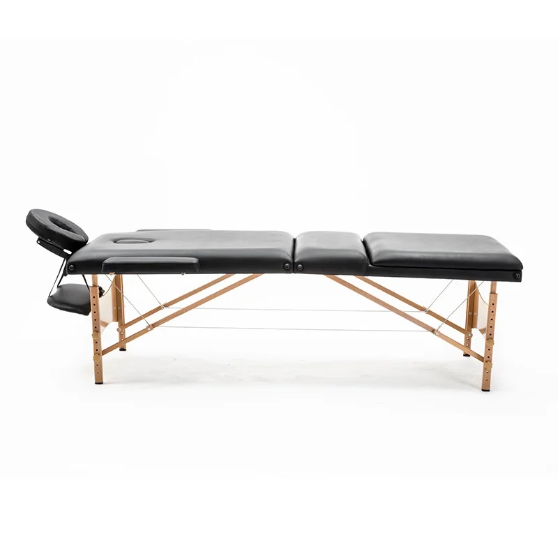 Portable Collapsible Tattoo Beauty Massage Bed High Quality Spa Moxibustion Bed Massage Table