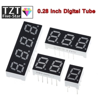 0.28 Inch Digital Tube LED Display 1Bit 2Bit 3Bit 4Bit Display Common Anode / Cathode 0.28\