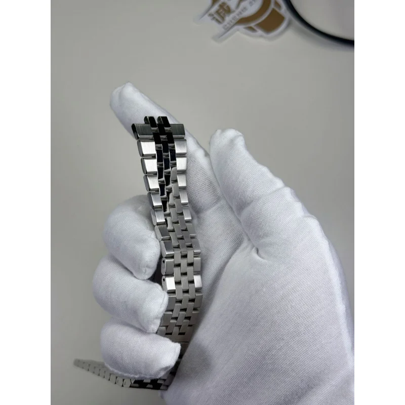 جديد DaytonaFive-bead Lu Shi نوع حزام ساعة اليد متوافق مع حزام ساعة من الفولاذ المقاوم للصدأ DATEJUST25mm * 18mm شقة mout