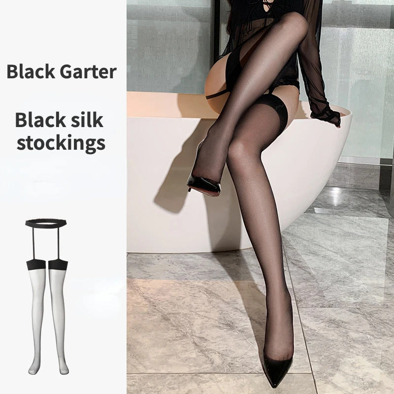 Porno Open Crotch Pantyhose Sexy Women Thigh High Tights Underwear Silk Transparent Body Stockings Sheer Legging Women\'s Hosiery