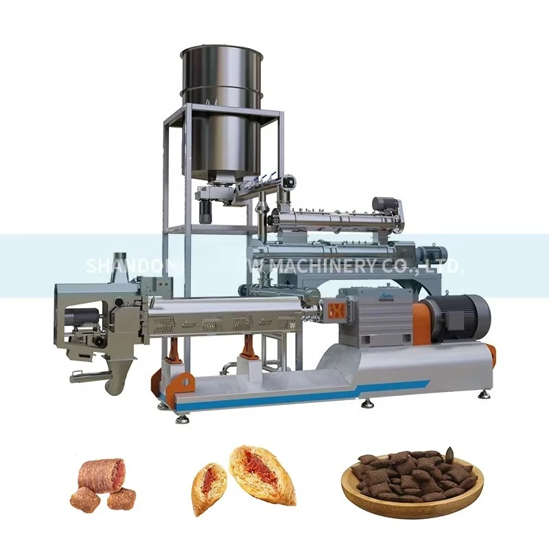 آلات تجهيز أغذية الحيوانات الأليفة للكلاب الجافة والقطط آلة تغذية الحيوانات آلة تغذية الكلاب كيبل #2