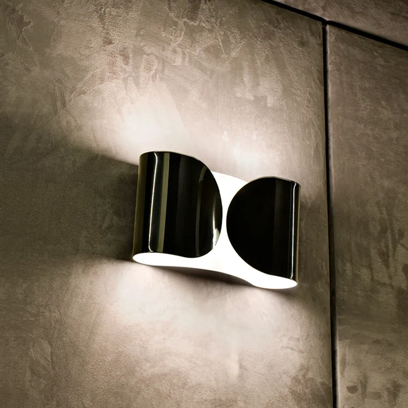 Italia Design lampada da parete Morden Sconce Light Bedroom comodino