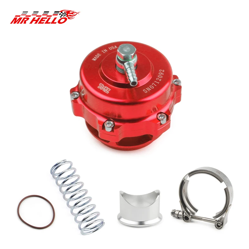 Tial Stijl 50mm Blow Off Valve CNC BOV Met V-band Flens Kit Auto Gemodificeerde Turbine Overdrukventiel hoogwaardige