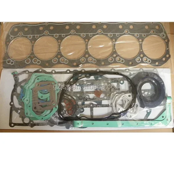 Engine Parts 6D16T Full Gasket Set ME997356 ME999904 ME996291 ME994858 Used For SK330-6