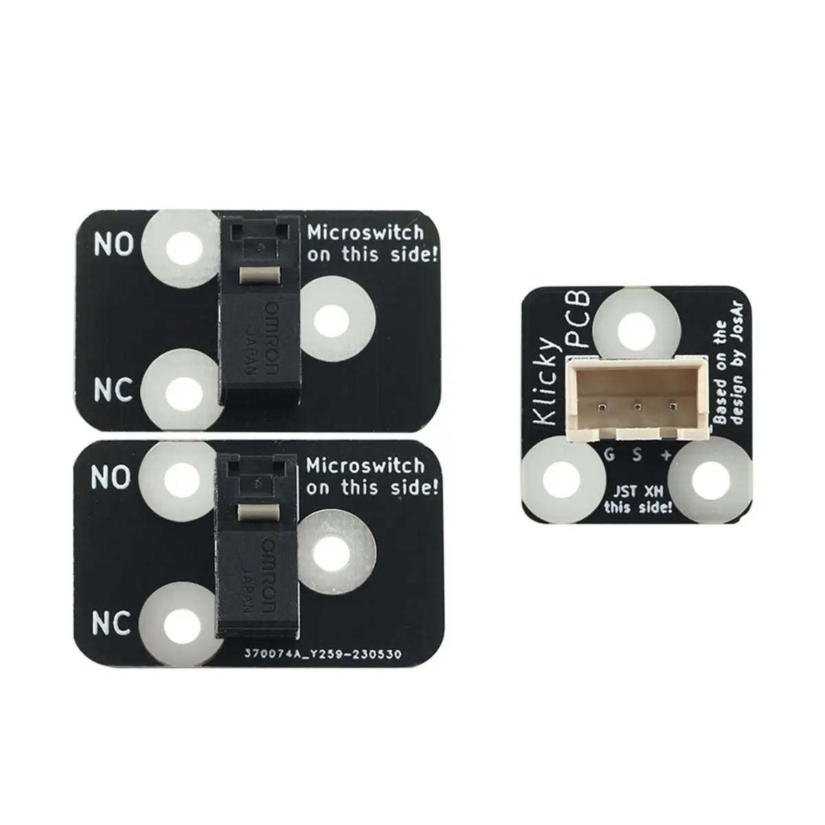 ABIU PCB Klicky Kit Z Auto Leveling Kits 3D Printer Auto D2F-01/D2F-01L/D2HW-A201D for Voron Klicky Probe Kit Impressora 3D