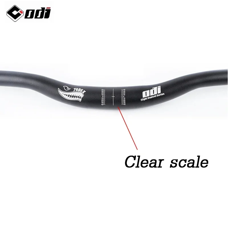 ODI Bicycle Handlebar 7050 Luminum Alloy Plating CNC MTB Handlebar 31.8*760mm Mountain Bike Handle Bar Bicycle Part