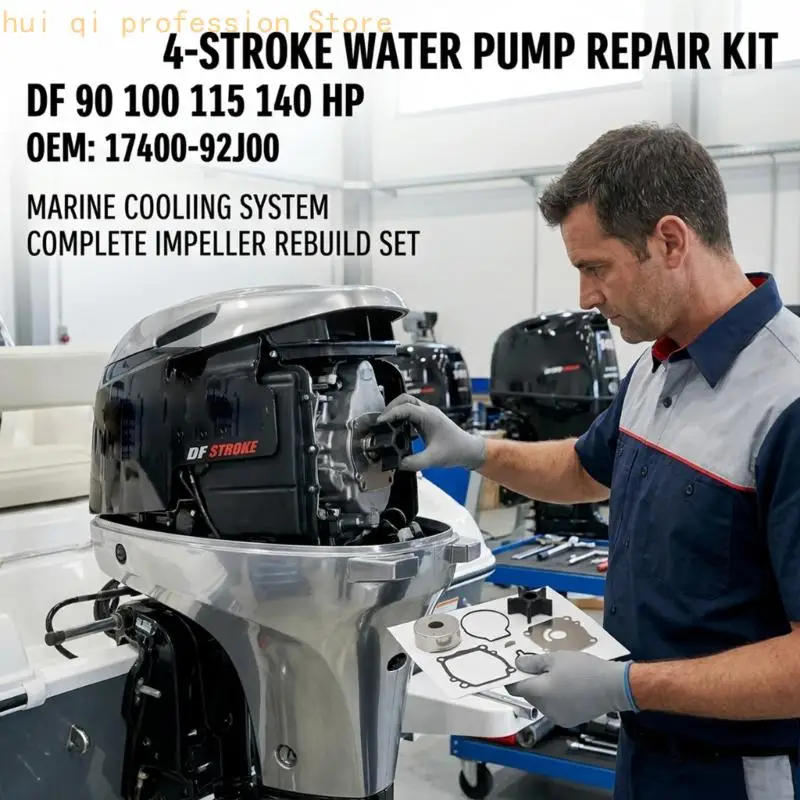 Kühlpumpen-Servicekit mit Laufradplattenbecher und Schlüsselsatz für DF140T DF140Z H8WE – Detail 4