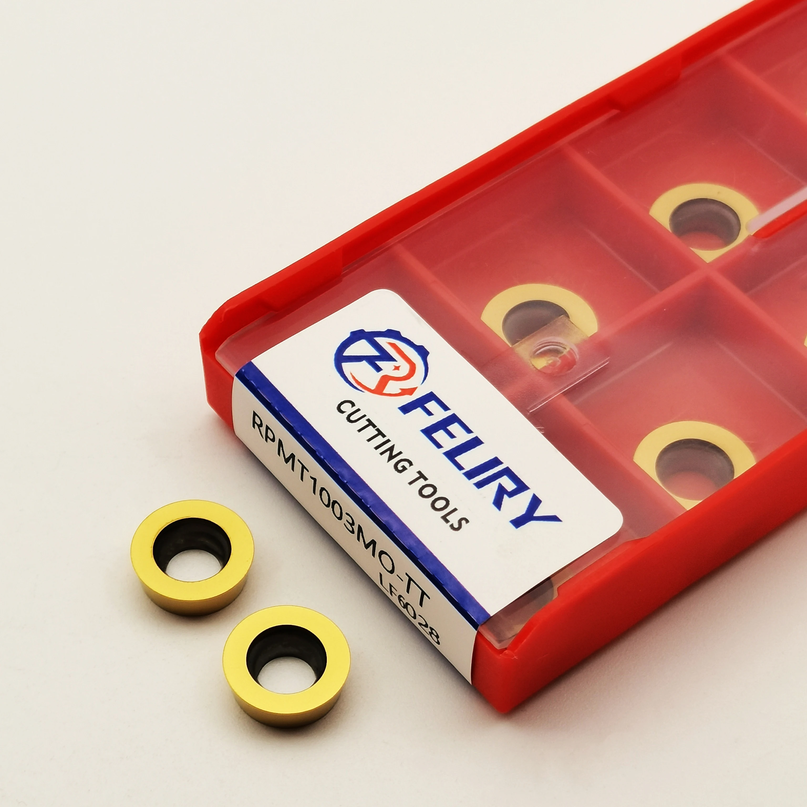 RPMT1003MO RPMT1204MO-TT LF6028 High quality carbide CNC tool lathe accessories for machining all steel round turning tool RPMT