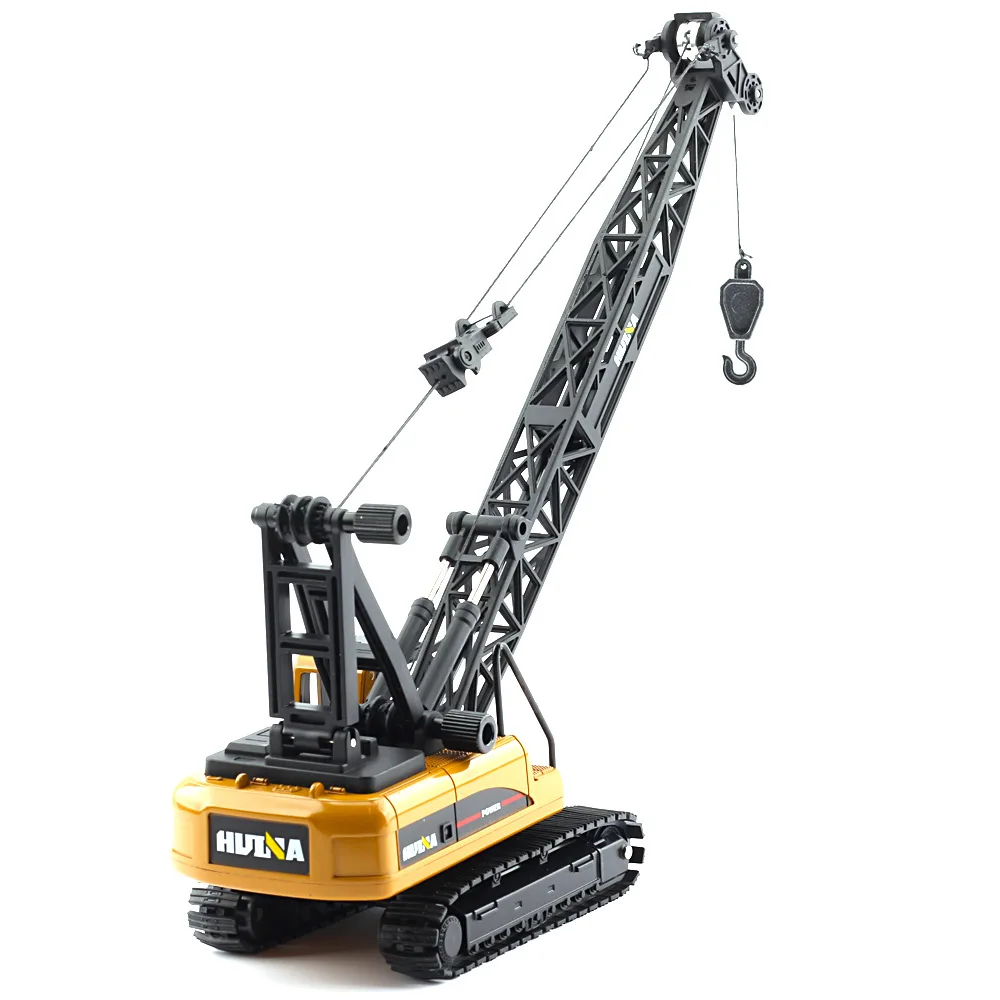 Alloy Tower Crane Truck Model Brinquedos para crianças, Veículo de engenharia, Carro de construção, Presentes de aniversário para meninos, Simulação