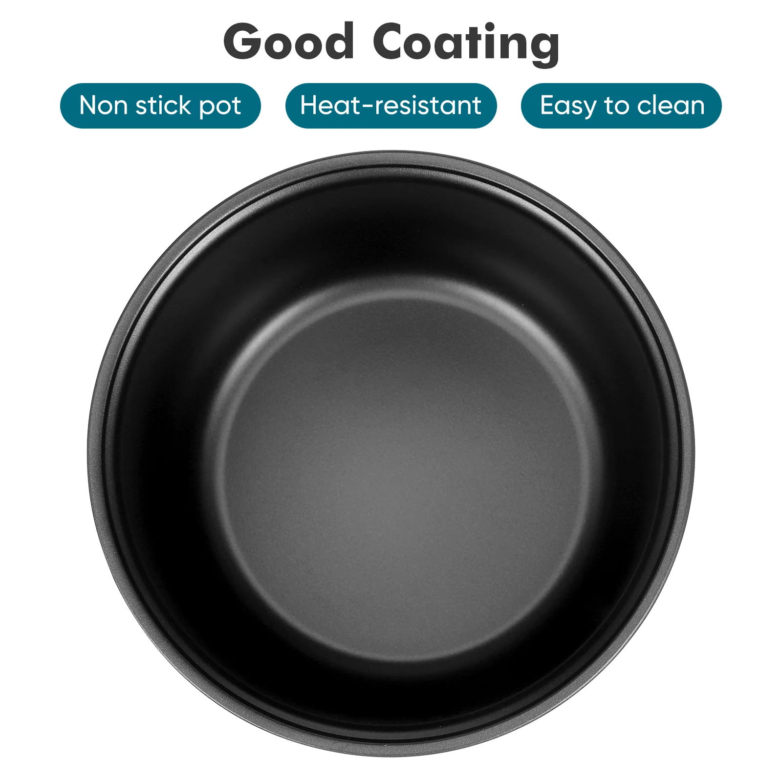 Stainless Pressure Cooker Rice Liner Pot Replacement Cooking Container Accessories Household Inner Silver Aluminum Alloy