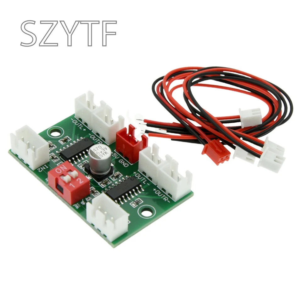 Mini XH-A156 PAM8403 Digital Audio Amplifier Board DC 5V 3W*4 4 Channel AMP with Cable For Laptop Desk Speaker