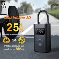 Nueva Bomba de Aire Mijia 2D con 25% de Aumento de Velocidad, Compresor de Aire Eléctrico Portátil, Treasure 150PSI Tipo-C LED Multiherramienta Inflador -CN