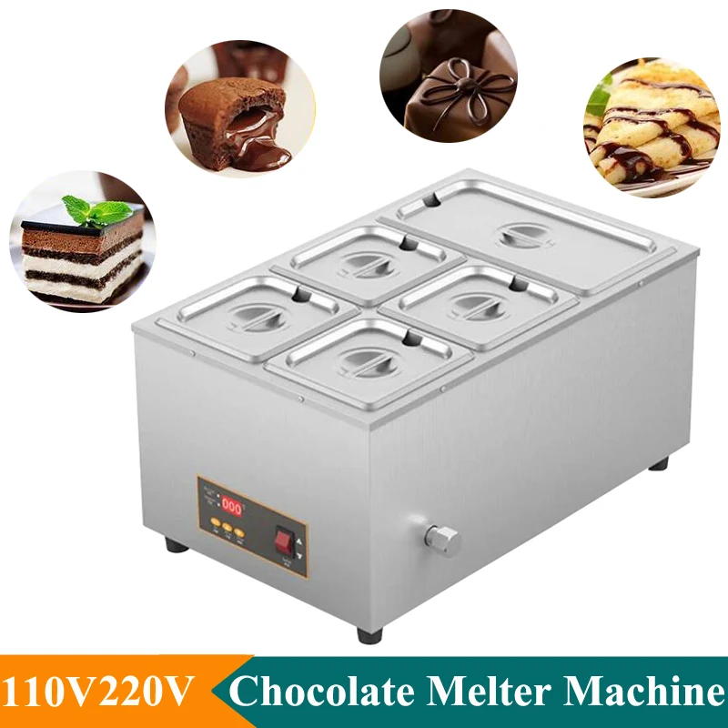 Milk Tea Shop Brown Sugar Pearl Warming Machine Commercial Chocolate Melting Machine Digital Display Chocolate Heating Machine