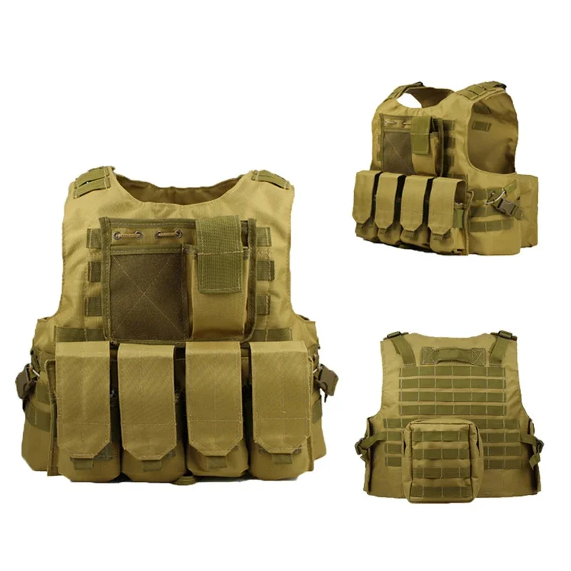 Outdoor Tactical Molle Vest Combat Assault Vests Clothes Combat Paintball Multicam Kryptek Black Camo Clothing Hunting Vest Gear