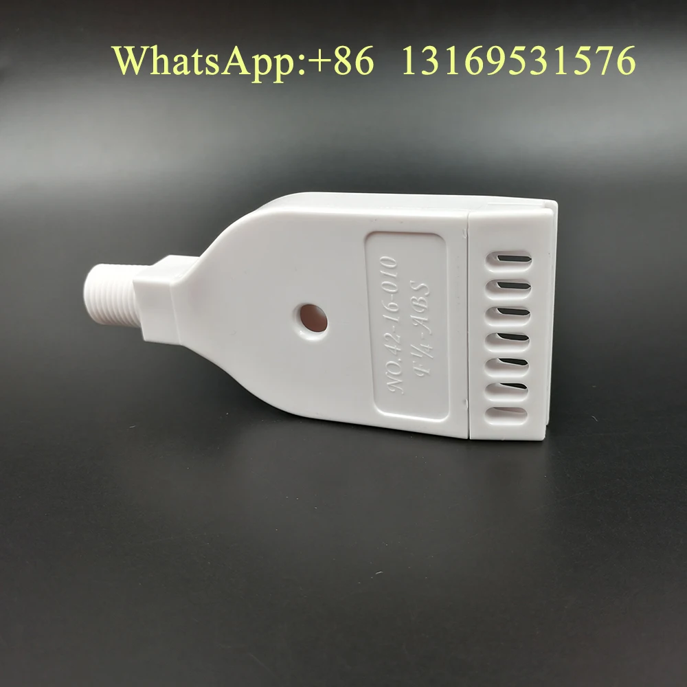 

ABS Dual-Row 16-Hole High-Temp Compressed Air Booster 1/4" Nozzle – Industrial Cooling/Drying & High-Impact Spray