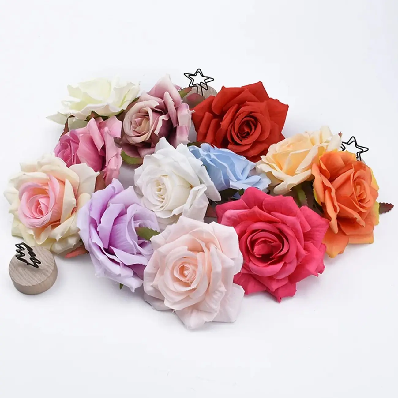 

Artificialflower Silk Rose Wedding Brooch Home vase festival party outdoor Garden arch Decor Christmas Wreath diy gift candy box