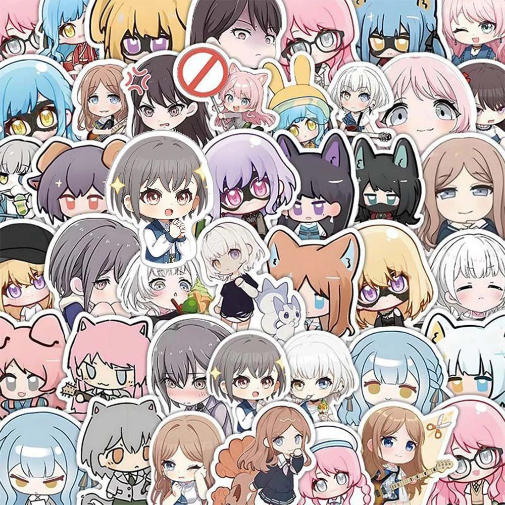 

10/30/50pcs Bang Dream Mygo Stickers Takamatsu Tomori Anon Chihaya Rana Kaname Taki Shiina Sakiko Togawa Misumi Hatsune Sticker