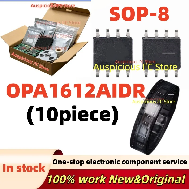 (10Pcs) OPA1612 OPA1612A OPA1612AIDR SOP-8