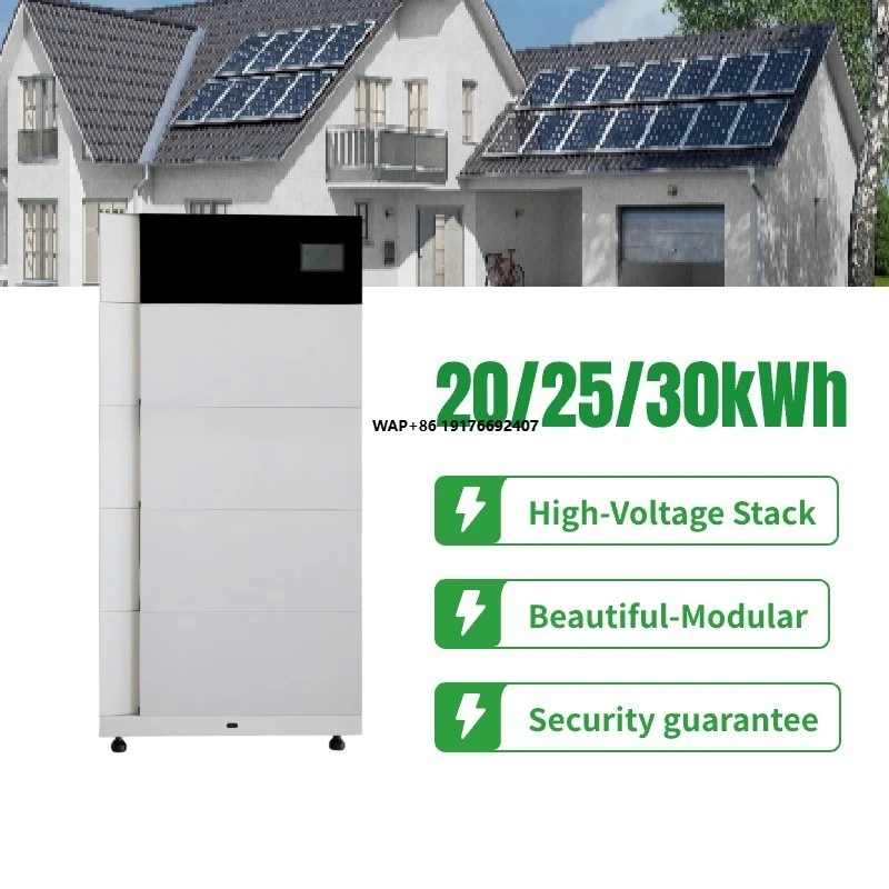 Waterproof IP 65 Stack Battery for Home and Villa with Solar System Like Solar Panels for Electricity Applications