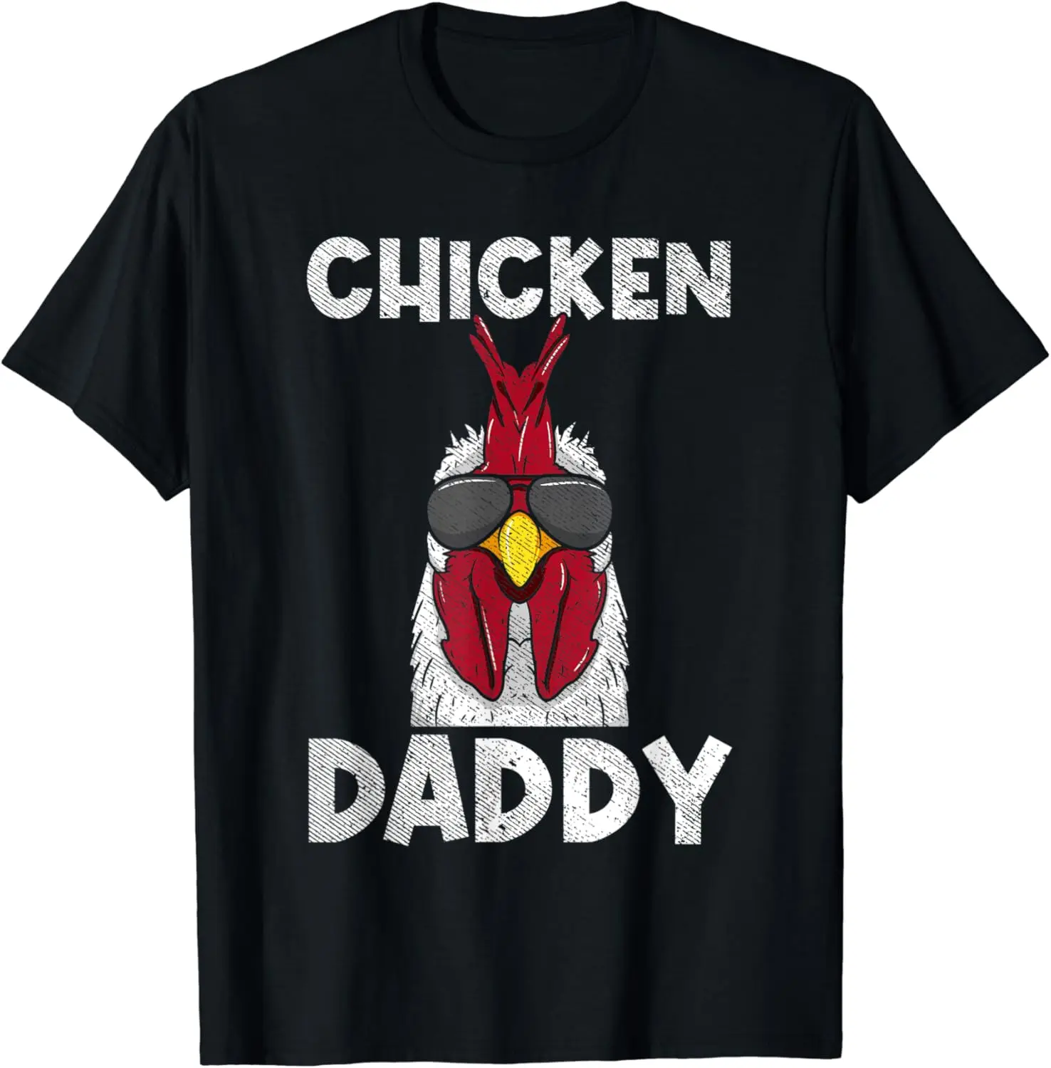 

Chicken Daddy Farmer Retro Vintage T-Shirt