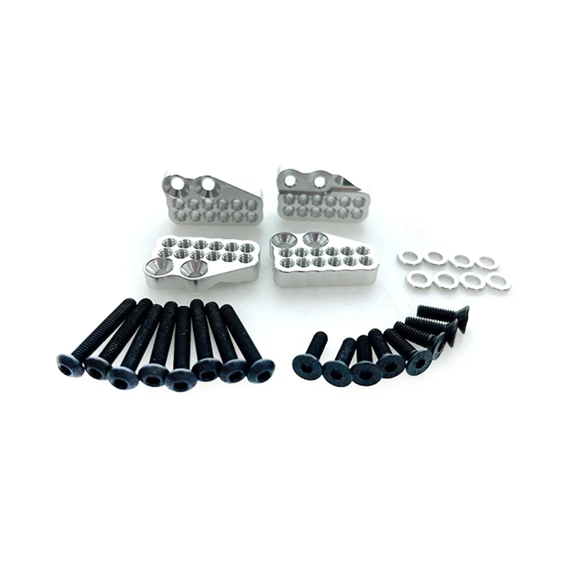 For Axial Capra 1.9 UTB -AXI03004 Porous Shock Absorber Fixing Code Front And Rear Replacement ,Silver