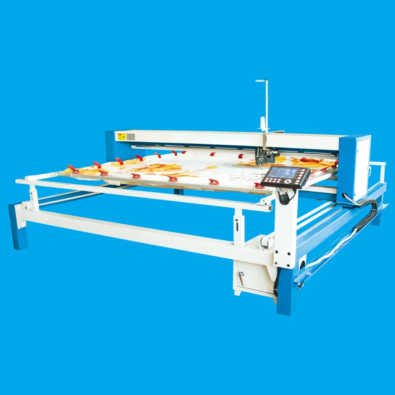 Customized Continuous Single Needle Mattress Quilting Machine Computerized Automatic For Bedding Production