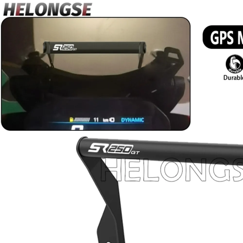 

Scooter Accessories For VOGE 250 SR250GT SR 250 GT 2024 2025 2026 SR3 HELONGSE Motorcycle GPS Mobile Phone Navigation Bracket