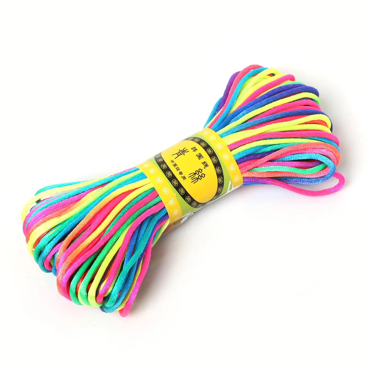 2Mm 20Meter Zacht Satijn Rattail Zijde Macrame Koord Nylon Kumihimo Voor Diy Chinese Knoop Armband Ketting Sieraden Vinden