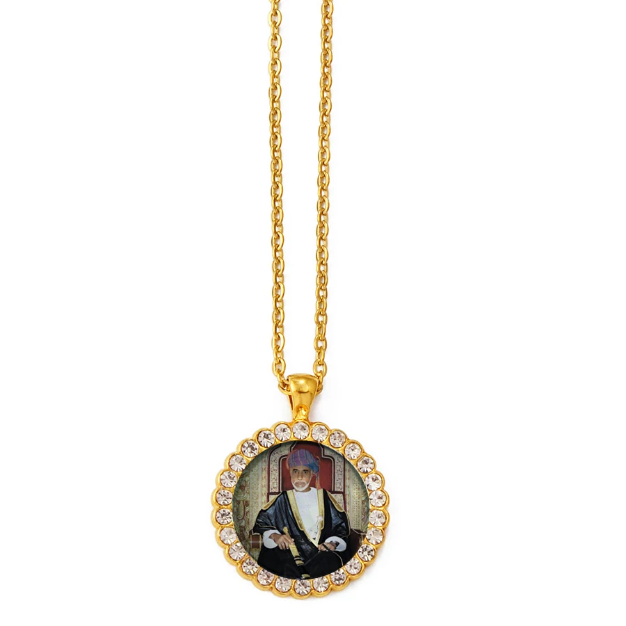 Anniyo Pendant Necklace of Sultan Qaboos Bin Said, Sultan of Oman Jewelry #312506