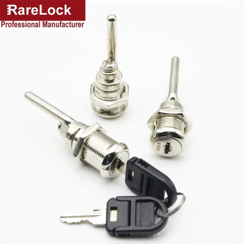 Cabinet Drawer Lock with 2 Keys Keyed Different for Door Mailbox Cabinet Box Furniture Hardware Rarelock MMS352 G1