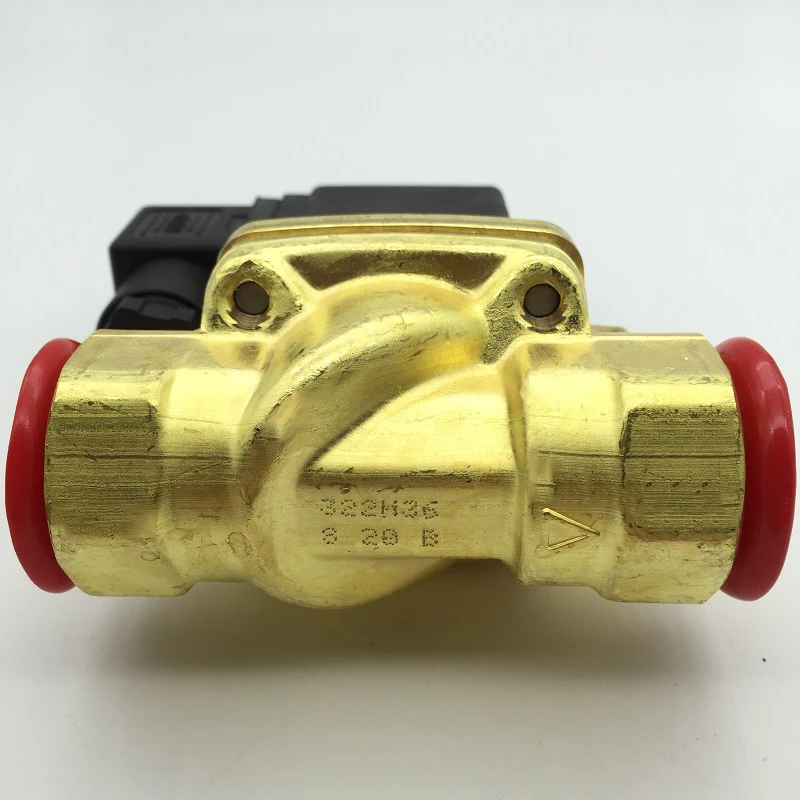 Authentic American  two pass 322H36 normally open solenoid valve 6 points high pressure valve with coil