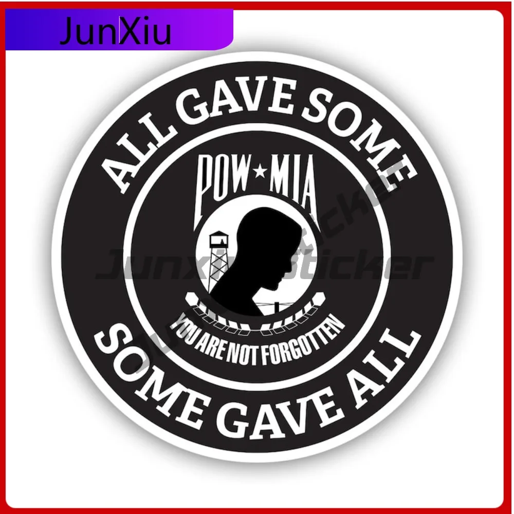 

Epic Pow Mia Veteran Sticker Decal American Made Uv Protected Vet Prisoner Of War All Gave Some Decal Durable Uv Resistant