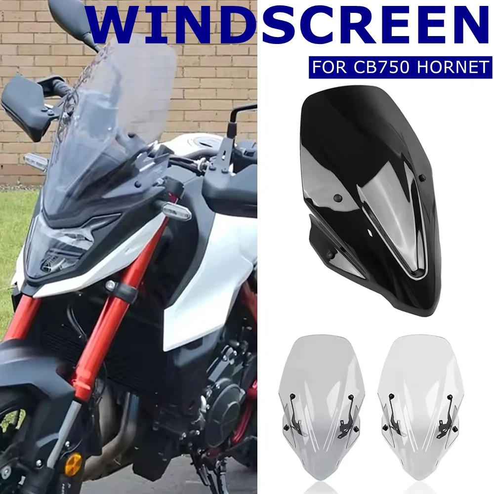

CB 750 500 ветровой дефлектор экрана мотоцикла для Honda CB750 Hornet 23-25 CB500 Hornet 24 Touring, кронштейн для лобового стекла