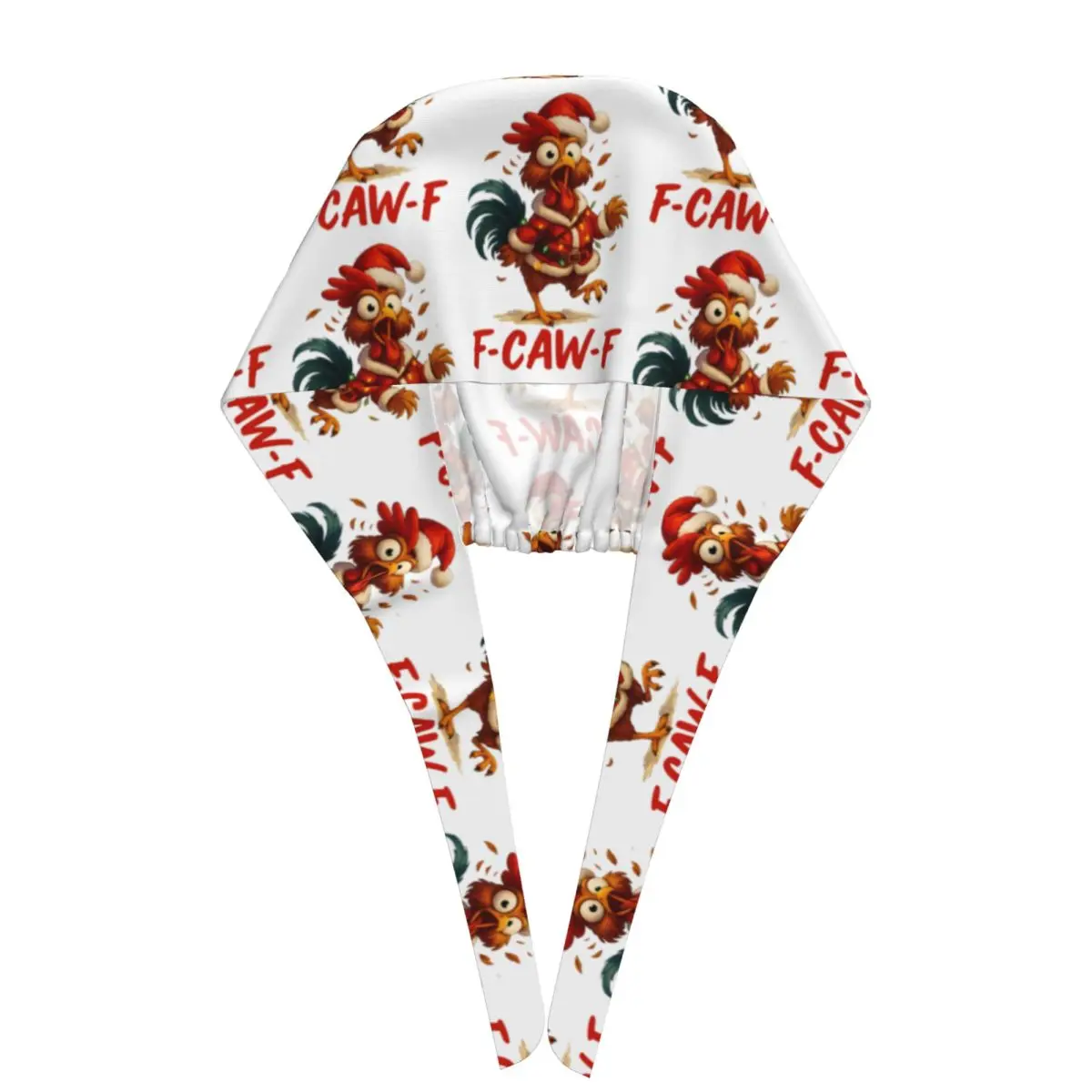 Werken Caps Voor Unisex Vrouwen F-CAW-F Kip Verpleging Hoeden Kerst Ademend Werk Scrub Cap Trendy Lang Haar Medische Cap