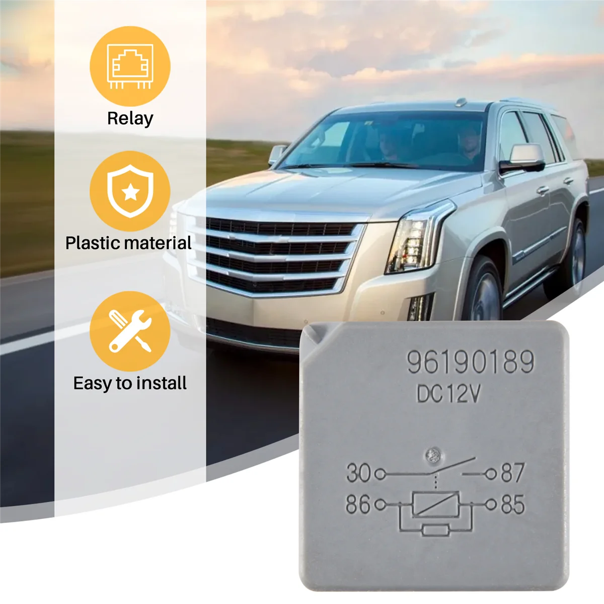 Auto Relais Voor Optra / Aveo 96190189 Auto Relais