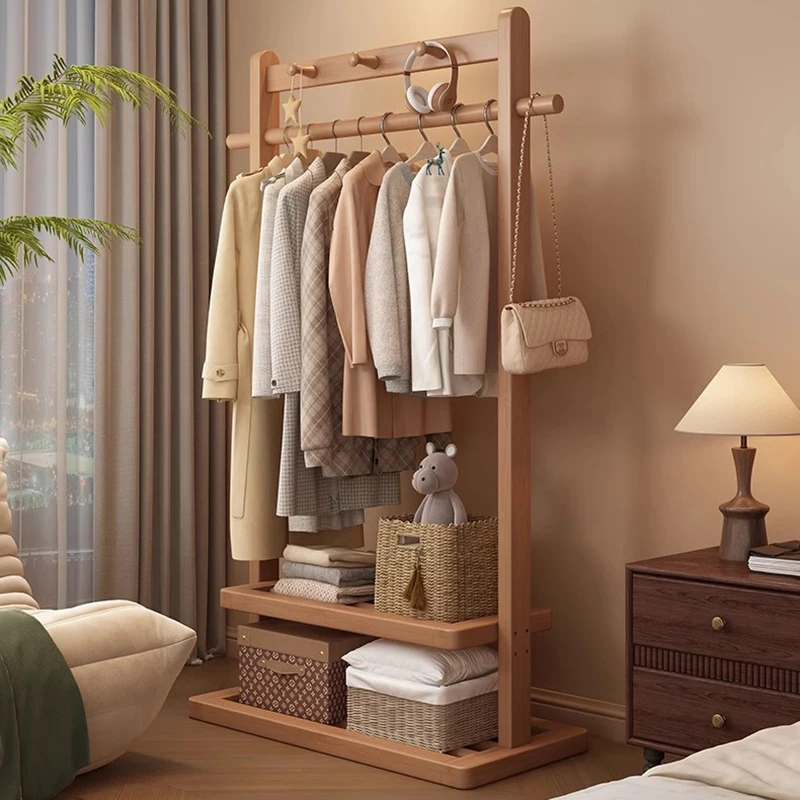 رفوف معطف معلقة لغرفة النوم، تخزين الملابس الدائمة، منظم موفر للمساحة، رفوف معطف فاخرة مفتوحة، أثاث عصري من Perchero