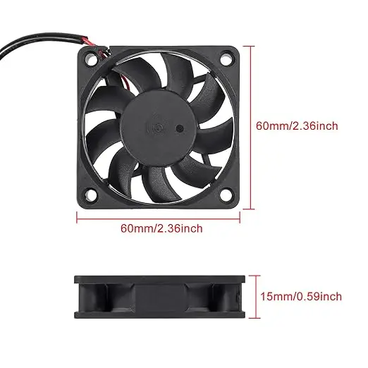 1 Stück 5V 5010 8010 8015 9225 12025 USB-Schnittstelle DC Bürstenloser Kühllüfter USB-Kabel Set-Top-Box Router Gehäuselüfter – Detail 15