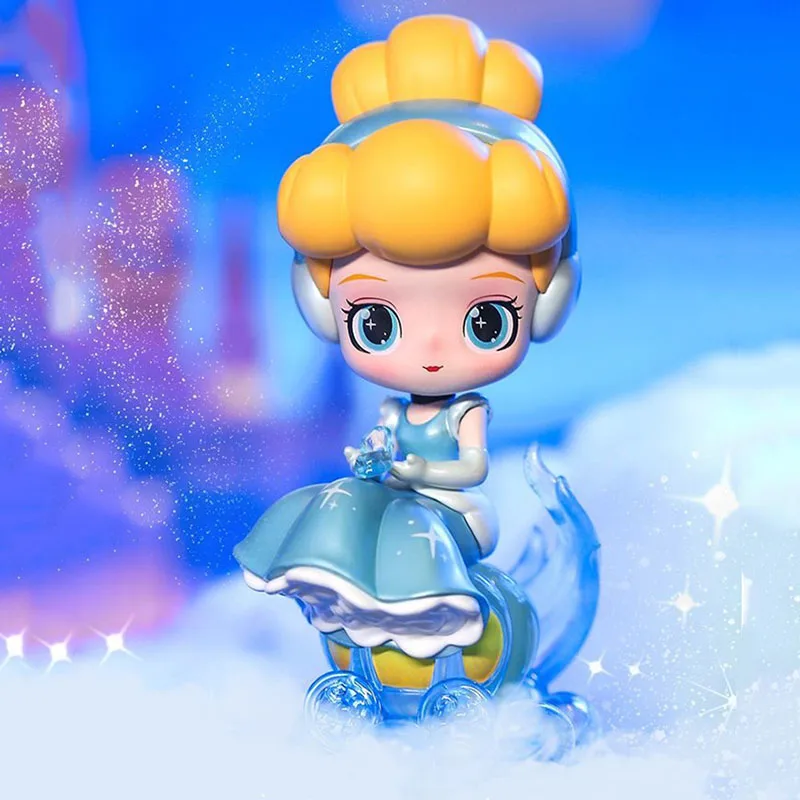 2024new Disney Princess Series Mystery Box Fairy Tale Town Surprise Blind Box Trend Toys Girl Birthday Gift Collection Figure