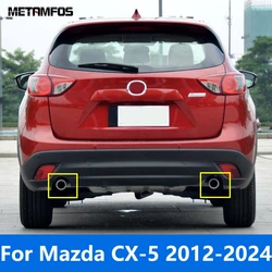 For Mazda CX-5 CX5 2012-2022 2023 2024 Stainless Steel Exhaust Systems Muffler Tip Silencer Tail Pipe Accessories Car Styling