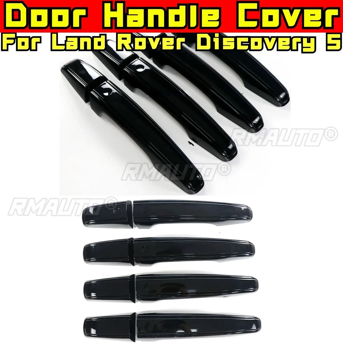

For Land Rover Discovery 5 Car Accessories Car Door Handle Cover Trim Door Handle Cover Exterior Door Handle Cover Chin Body Kit