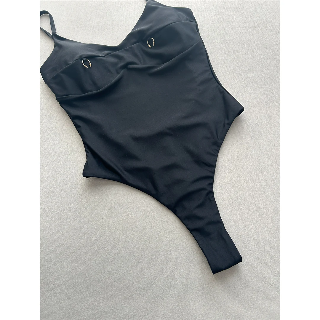 Sexy Extreme String Mini Micro Thong Damen Badeanzug Einteiliger Badeanzug mit Bügel und Rückenfreiem Design V7516 – Detail 8