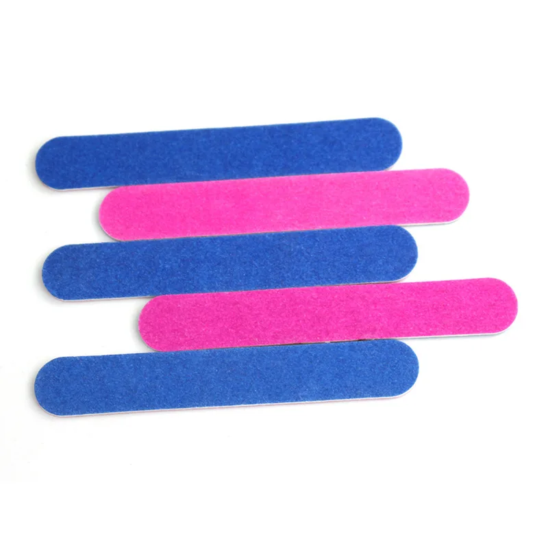 100 pcs wood nail file disposable nail file  wood emery board  mini  nail file 85*13*1.2mm