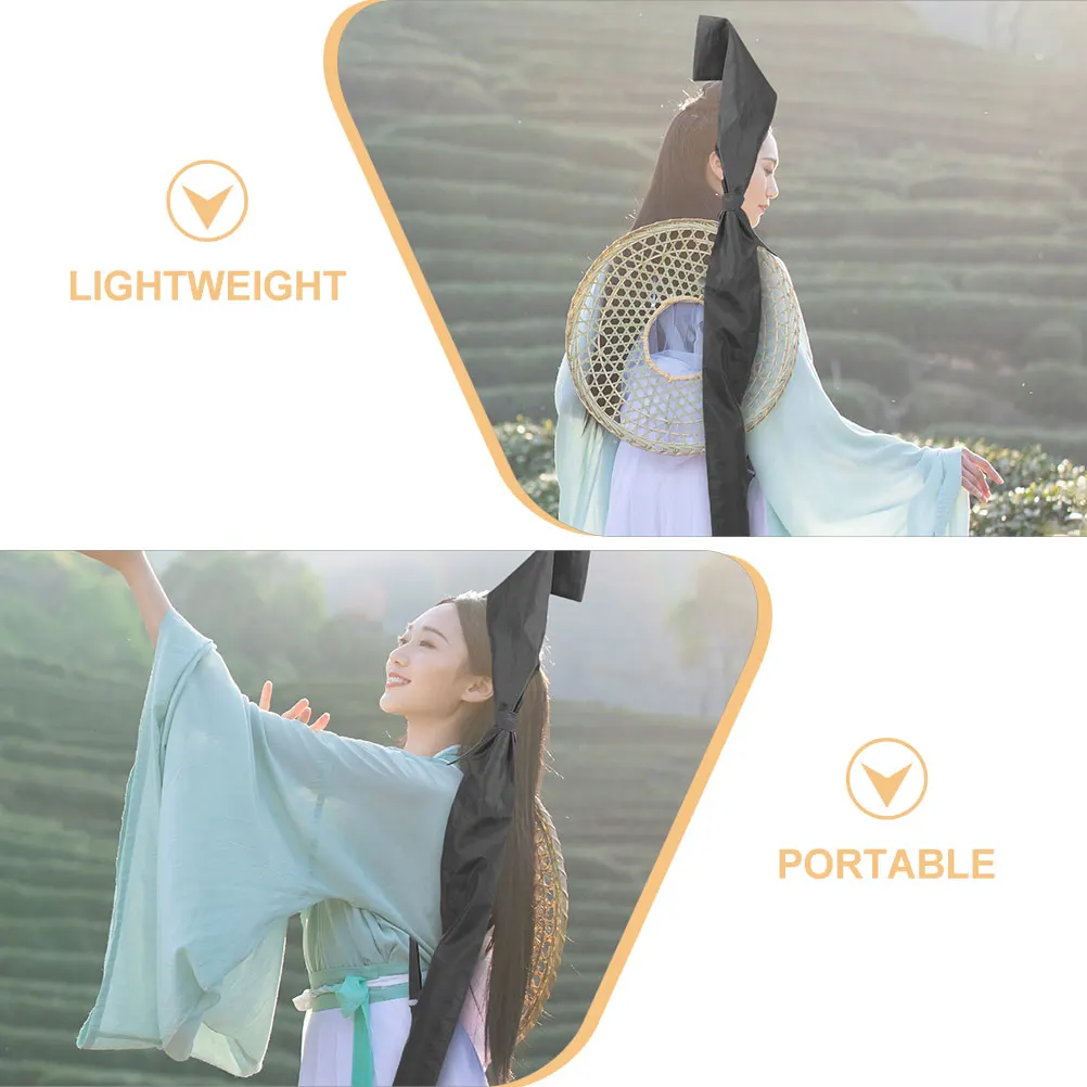 Borsa per spada giapponese da 3 pezzi Protezione in tessuto spesso con tracolla per il trasporto per contenitore per spada da viaggio per competizioni di pratica Tai Chi