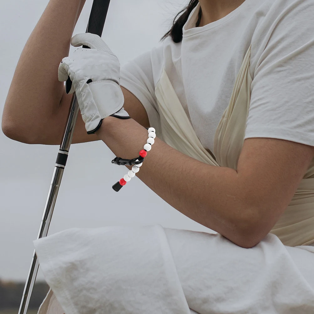 

3 Pcs Golf Scorer Bead Chain Counter Beads Stroke Bracelet Accessory for Counting