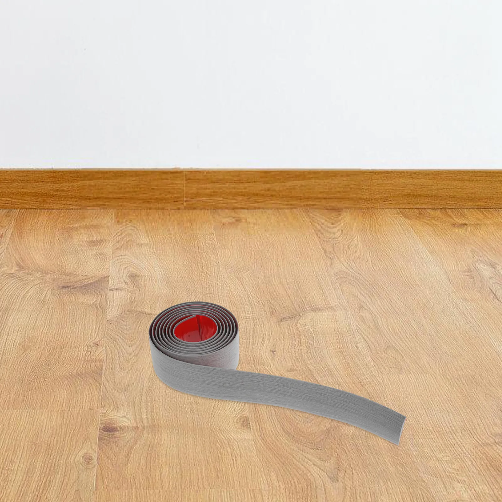 Perfil de Transición Autoadhesivo para Suelos, Borde de Umbral, de Alfombra a Loseta o Suelo de Madera, Cubreumbral de Puerta, Reductor de Agarre