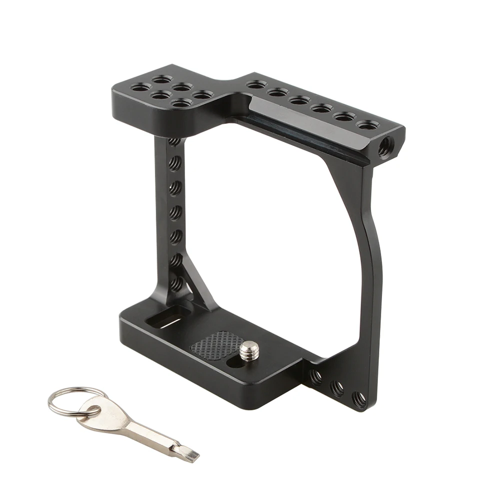 CAMVATE DSLR Camera Cage Rig With Quick Release NATO Safety Rail & 1/4\