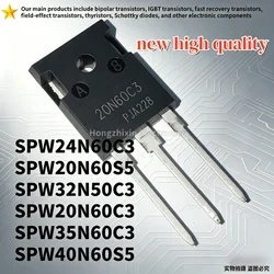 10PCS SPW20N60S5 20N60S5 SPW24N60C3 24N60C3 SPW32N50C3 32N50C3 SPW35N60C3 35N60C3 SPW47N60C3 47N60C3 SPW20N60C3 20N60C3 TO-247