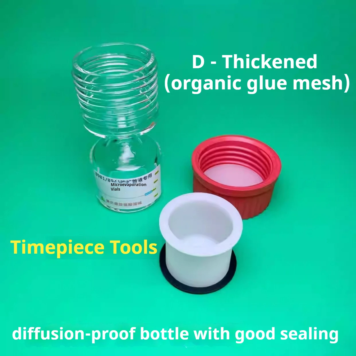 Bottiglia anti-diffusione 7066 di alta qualità, bottiglia per microevaporazione per strumenti di riparazione orologi, EPILAME Moebius, FIXODROP,
