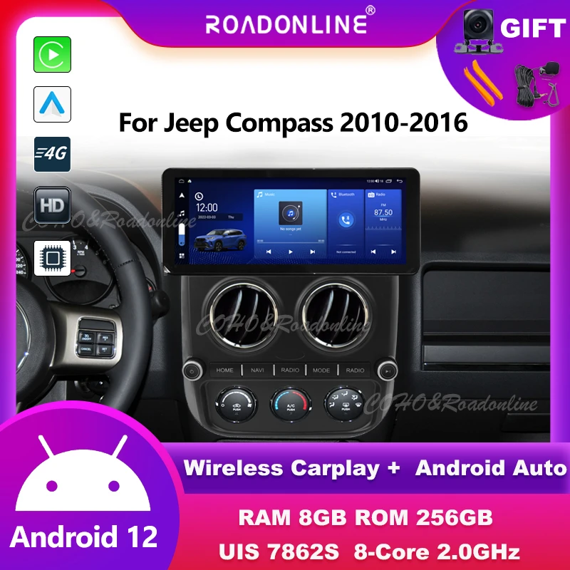 

Android audio For Jeep Compass 2010-2016 automotive multimedia Android car intelligent systems car radio Wireless carplay