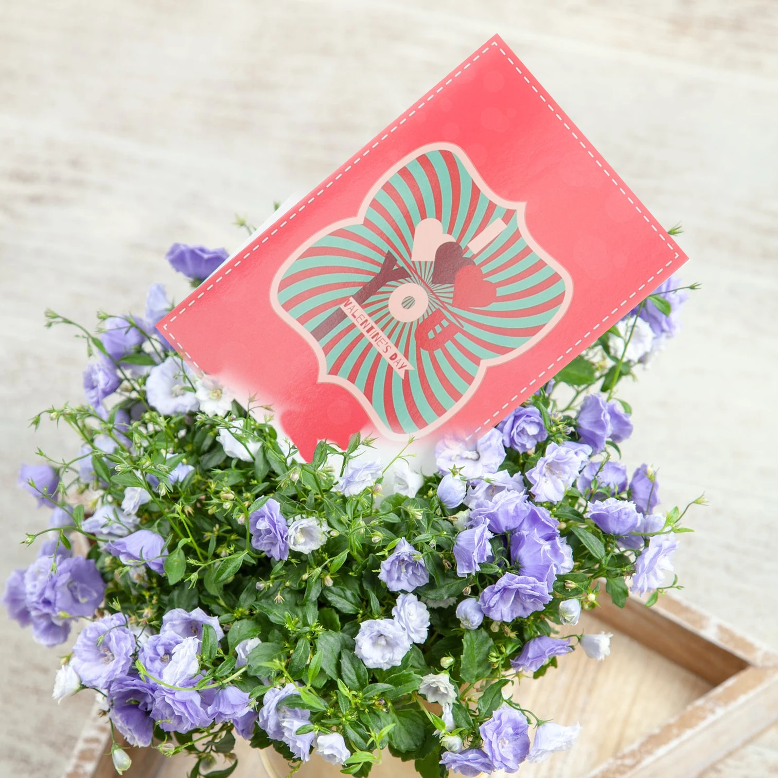 Grußkarten-Set, Valentinstagskarten, Valentinstag, Süßigkeitenhalter, Valentinstag-Austausch, Grußpapier, leer